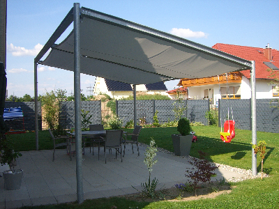 Pergola-Beschattung